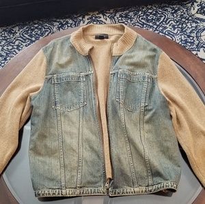 Denim, Cotten mix Jacket